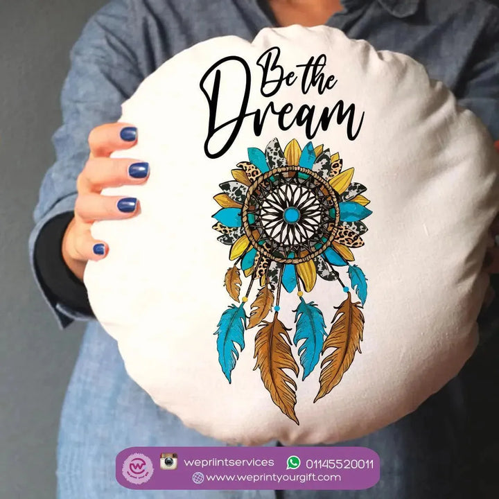 Round Cushion -Dream Catcher - WE PRINT