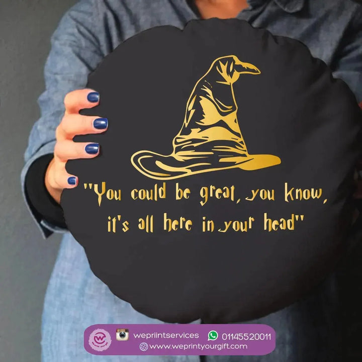 Round Cushion -Harry Potter - WE PRINT