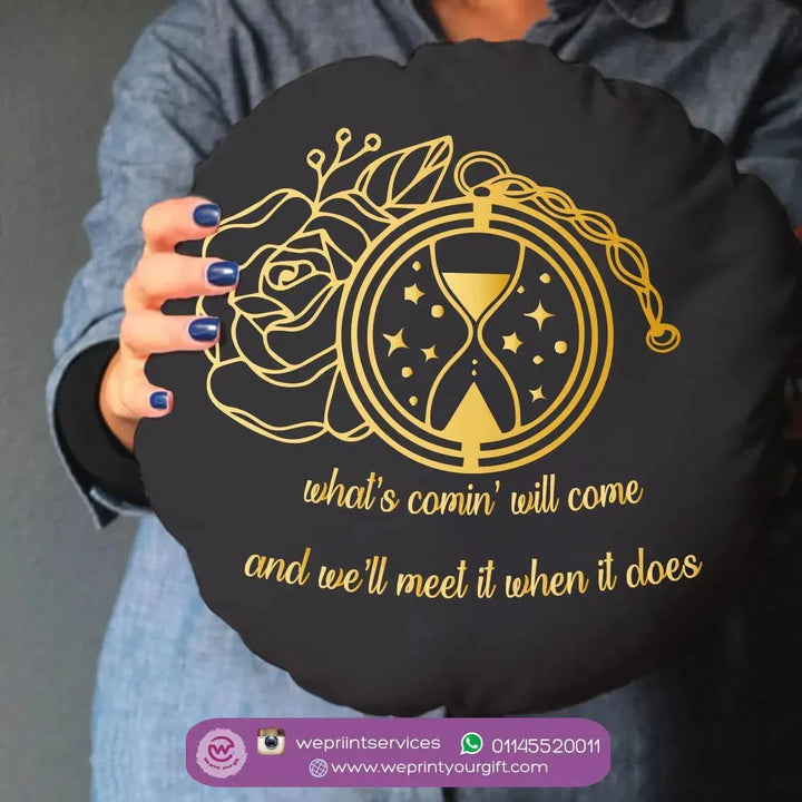 Round Cushion -Harry Potter - WE PRINT