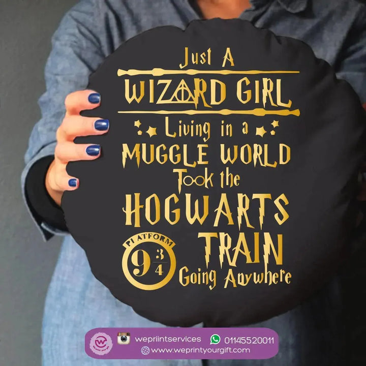 Round Cushion -Harry Potter - WE PRINT