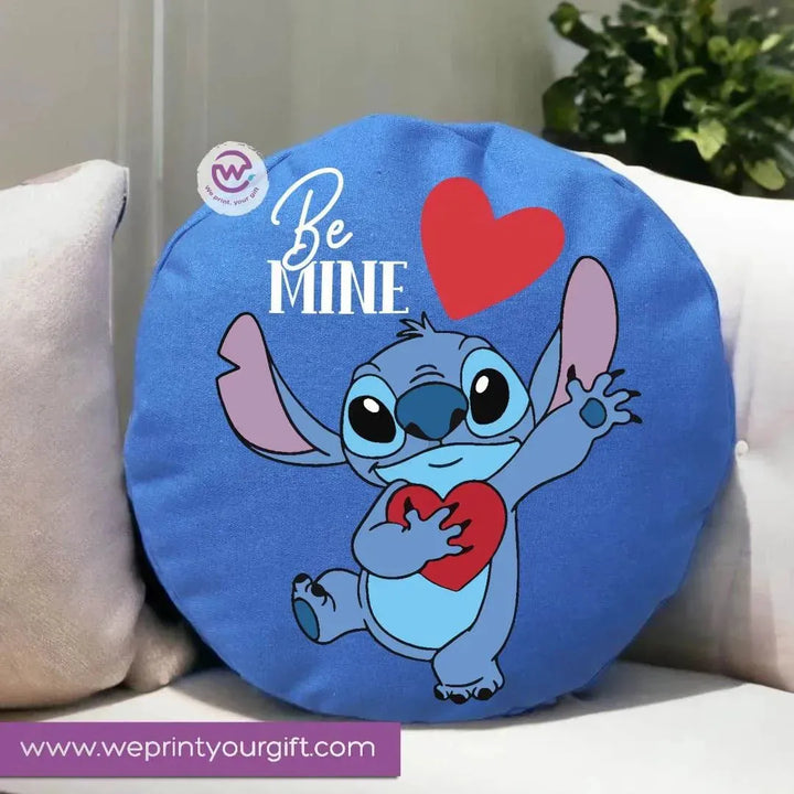 Round Cushion - Stitch (Lilo & Stitch) - WE PRINT