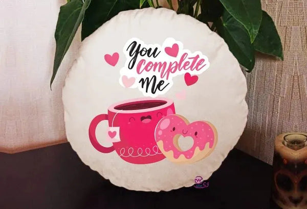 Round Cushion - Valentine's Day-2 - WE PRINT