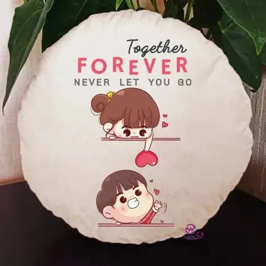 Round Cushion - Valentine's Day-2 - WE PRINT