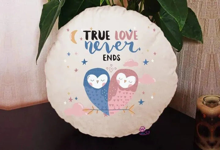 Round Cushion - Valentine's Day-2 - WE PRINT