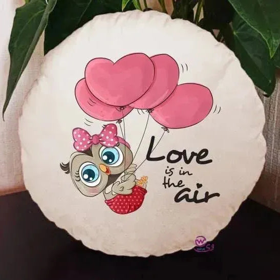 Round Cushion - Valentine's Day-2 - WE PRINT