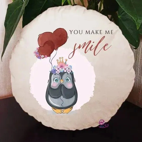 Round Cushion - Valentine's Day-2 - WE PRINT