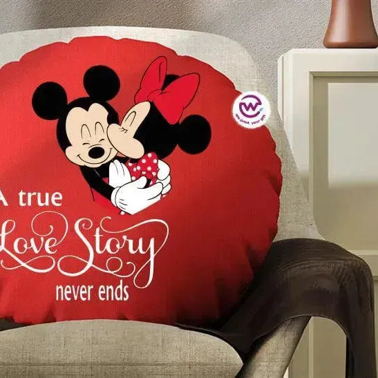 Round Cushion-Valentine - WE PRINT