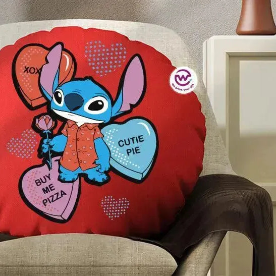 Round Cushion-Valentine - WE PRINT