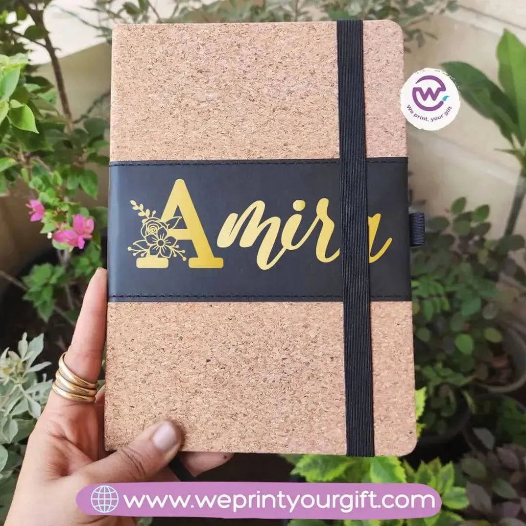 Rubber Band Notebook-Names - WE PRINT