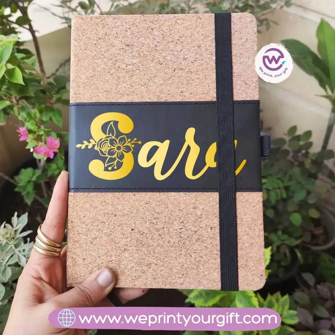 Rubber Band Notebook-Names - WE PRINT