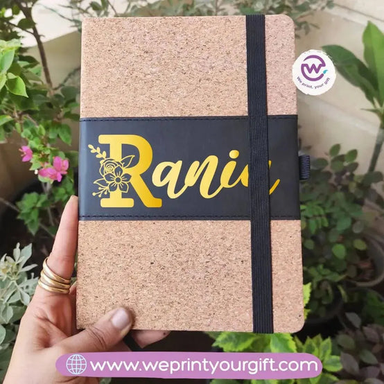 Rubber Band Notebook-Names - WE PRINT
