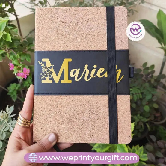 Rubber Band Notebook-Names - WE PRINT