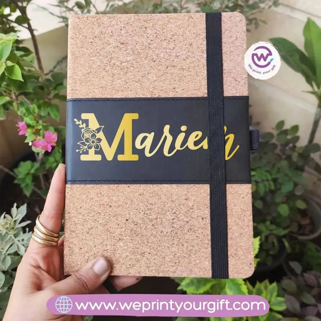 Rubber Band Notebook-Names - WE PRINT