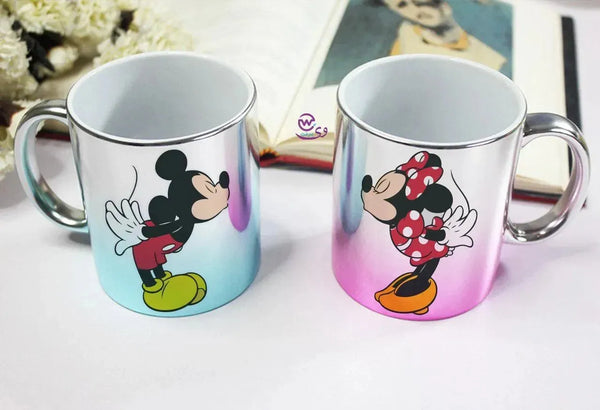 Set- ( 2 mixed color Mugs ) -Valentine's Day - WE PRINT