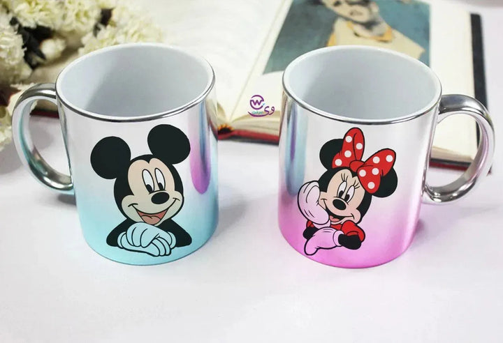 Set- ( 2 mixed color Mugs ) -Valentine's Day - WE PRINT