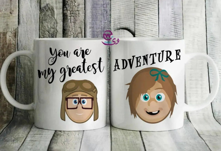 Set- ( 2 Ordinary Ceramic Mugs ) -Valentine's Day 2 - WE PRINT