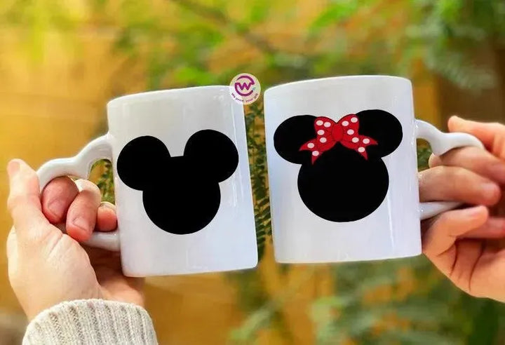 Set- ( 2 Ordinary Ceramic Mugs ) -Valentine's Day - WE PRINT