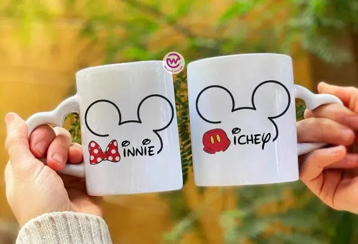 Set- ( 2 Ordinary Ceramic Mugs ) -Valentine's Day - WE PRINT