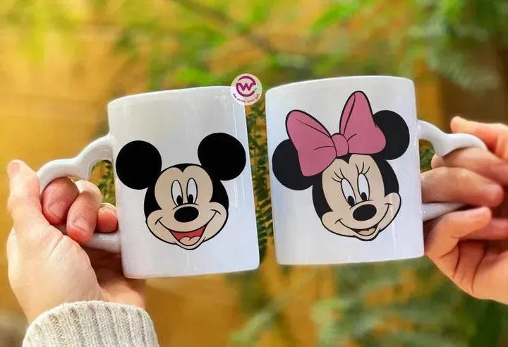 Set- ( 2 Ordinary Ceramic Mugs ) -Valentine's Day - WE PRINT