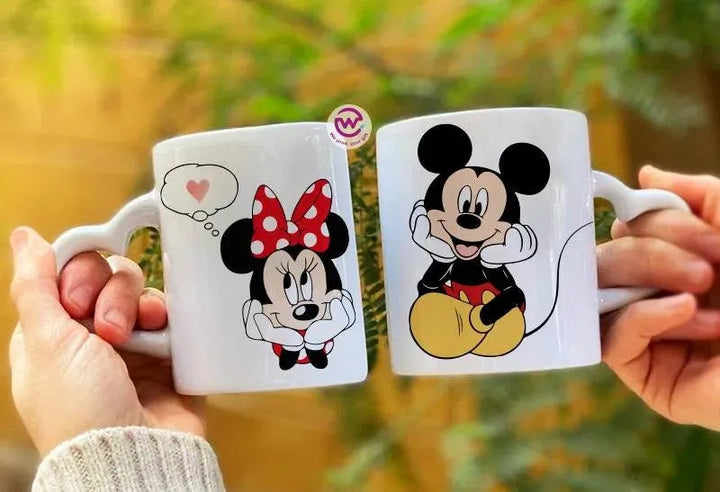 Set- ( 2 Ordinary Ceramic Mugs ) -Valentine's Day - WE PRINT