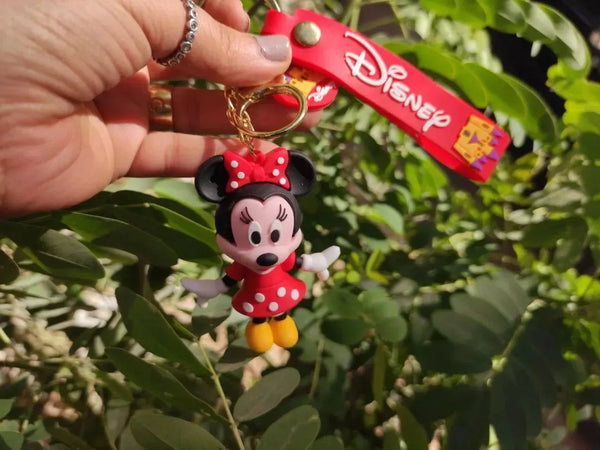 Silicone Keychain-mickey & minnie mouse - WE PRINT