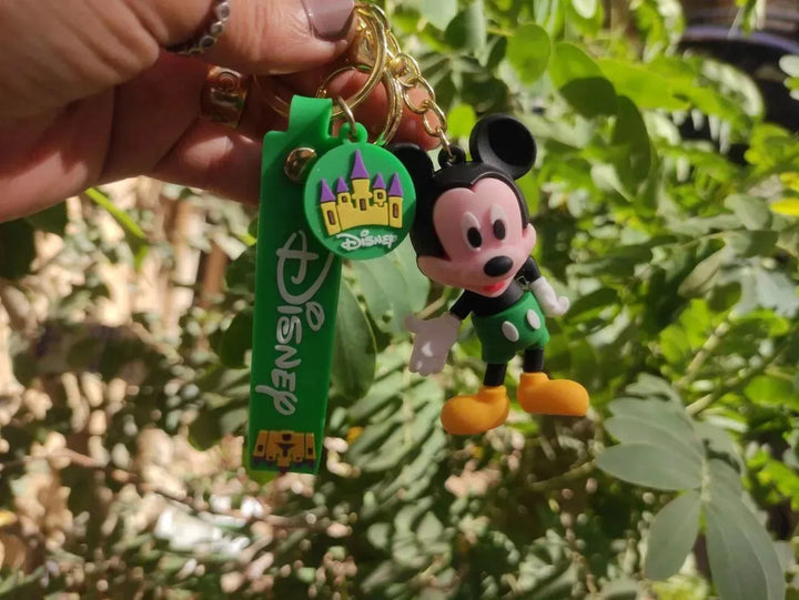 Silicone Keychain-mickey & minnie mouse - WE PRINT