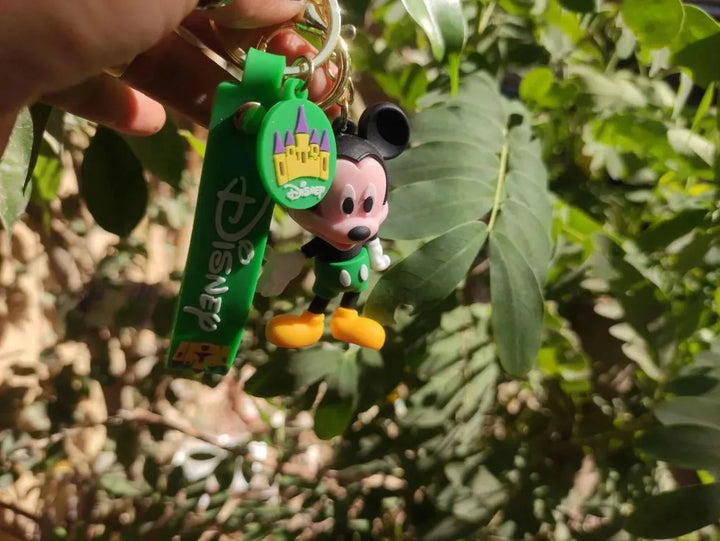 Silicone Keychain-mickey & minnie mouse - WE PRINT