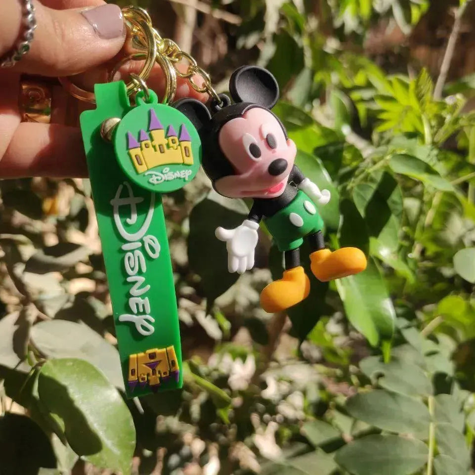 Silicone Keychain-mickey & minnie mouse - WE PRINT