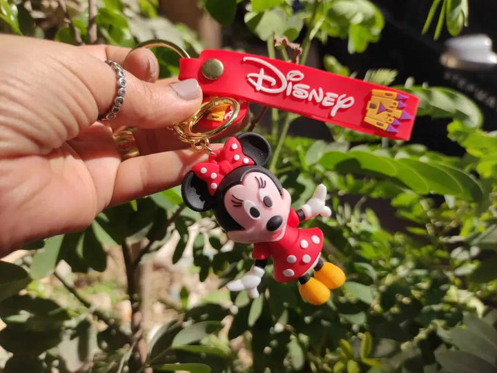 Silicone Keychain-mickey & minnie mouse - WE PRINT