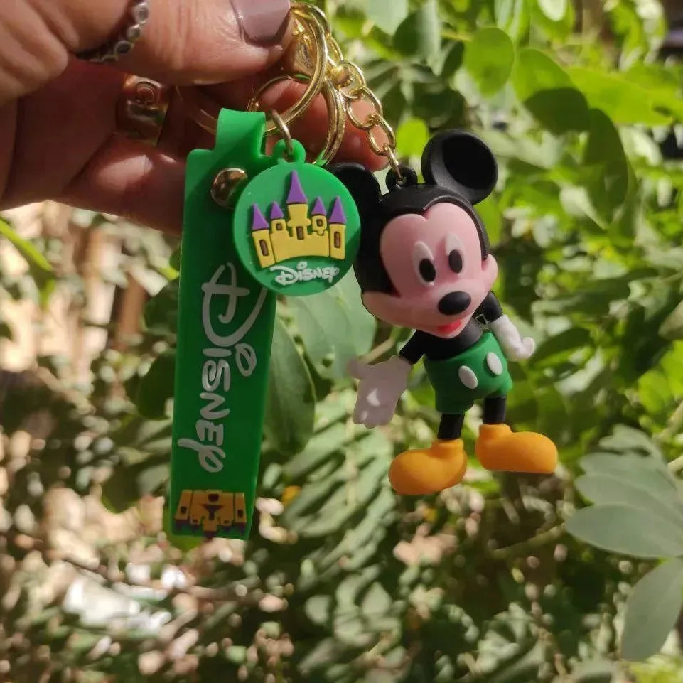 Silicone Keychain-mickey & minnie mouse - WE PRINT