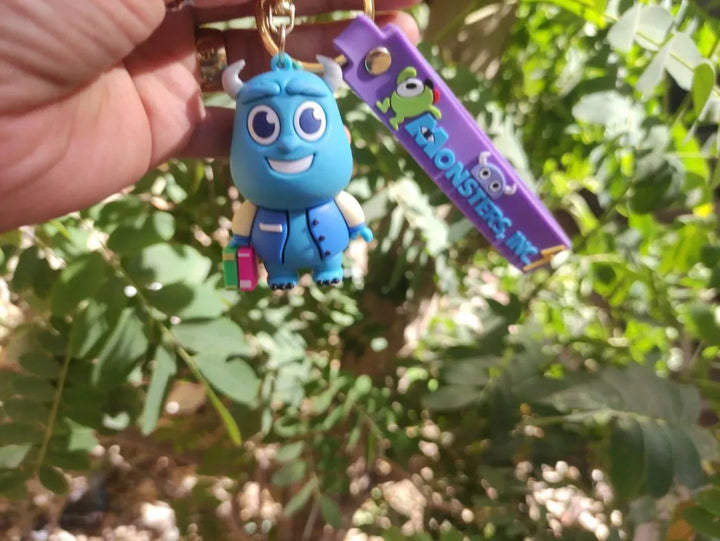 Silicone Keychain-Monster INC. - WE PRINT