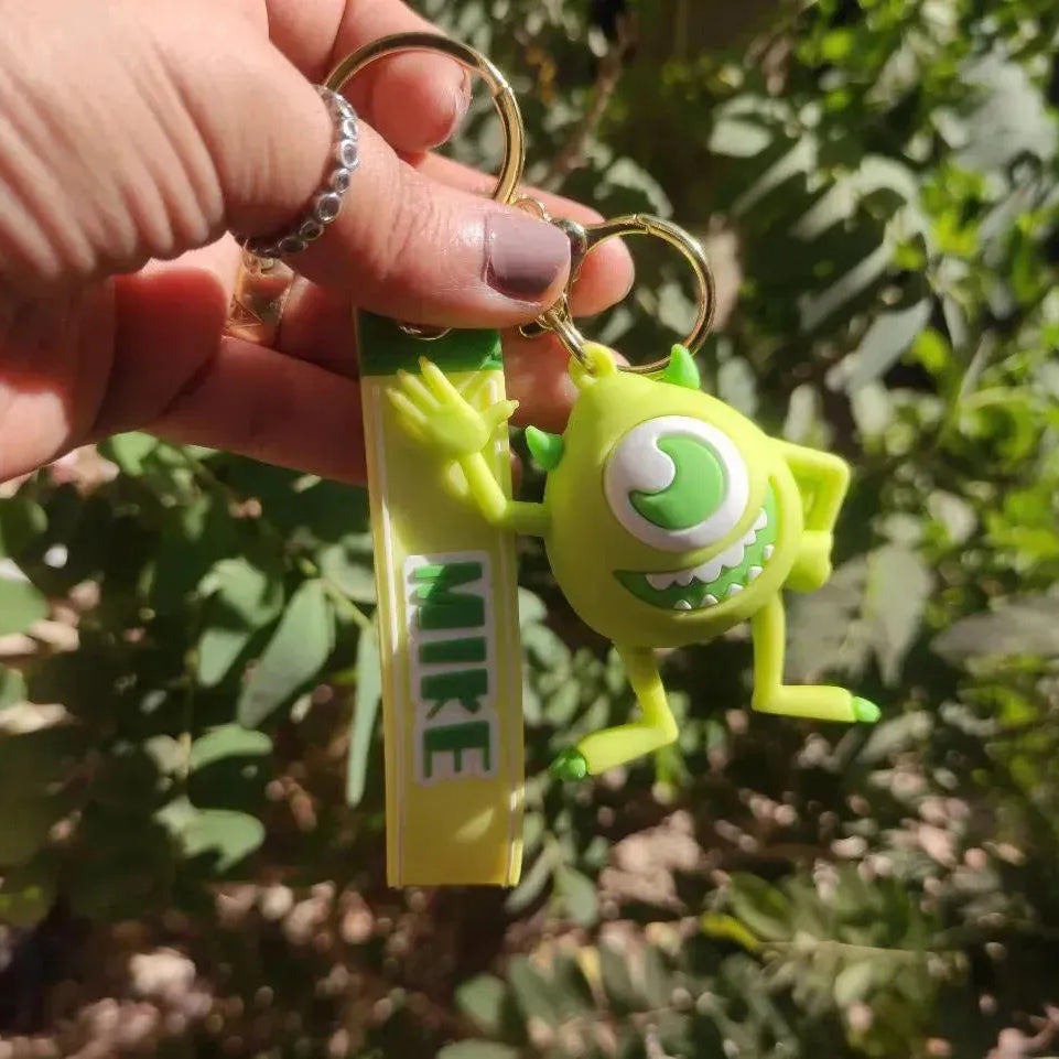 Silicone Keychain-Monster INC. - WE PRINT