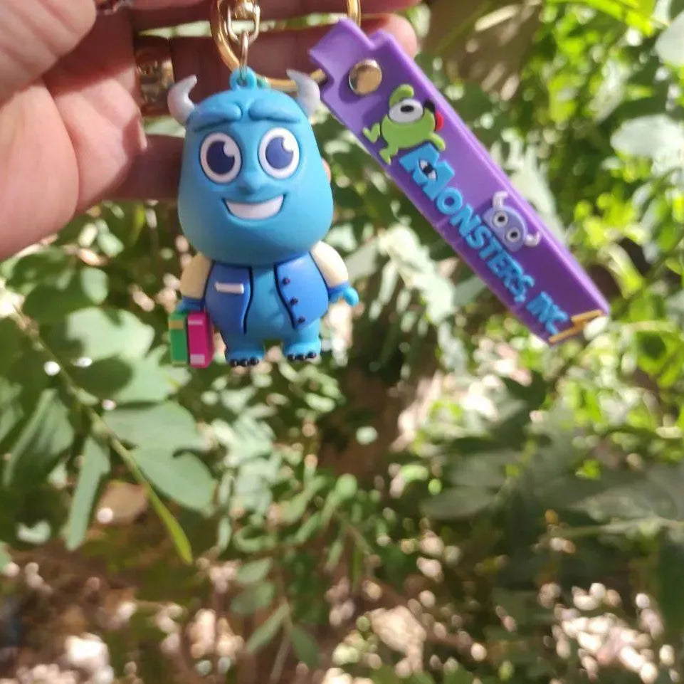 Silicone Keychain-Monster INC. - WE PRINT