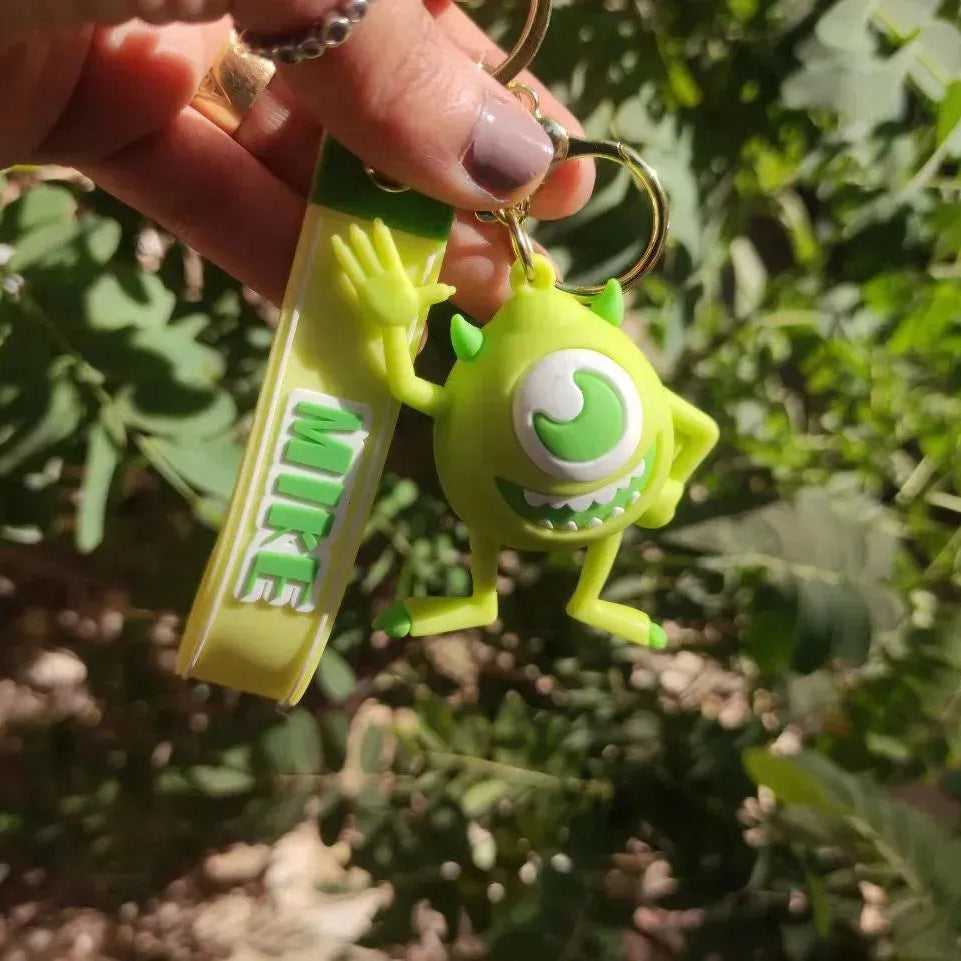 Silicone Keychain-Monster INC. - WE PRINT