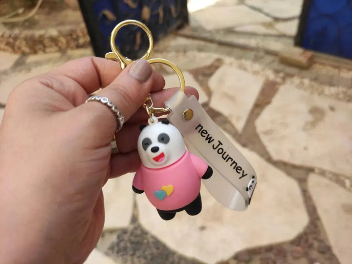 Silicone Keychain-Three Bears - WE PRINT