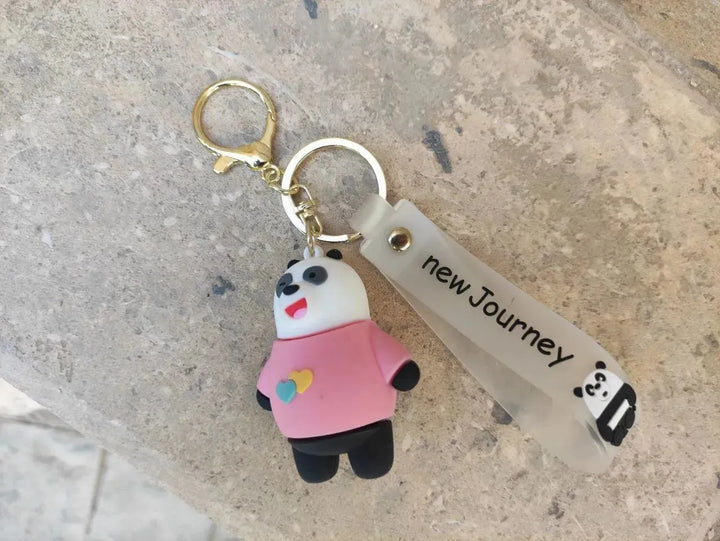 Silicone Keychain-Three Bears - WE PRINT