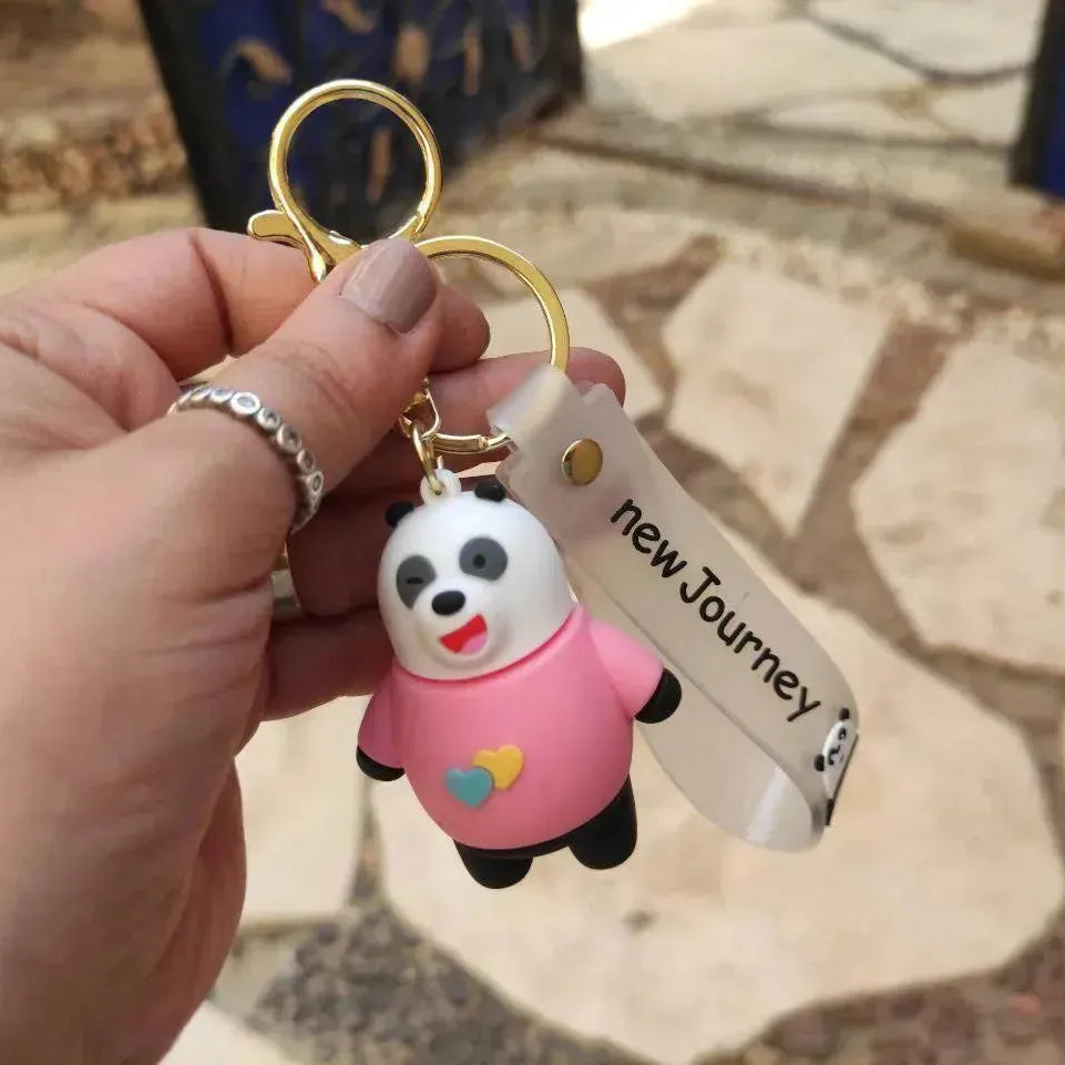 Silicone Keychain-Three Bears - WE PRINT