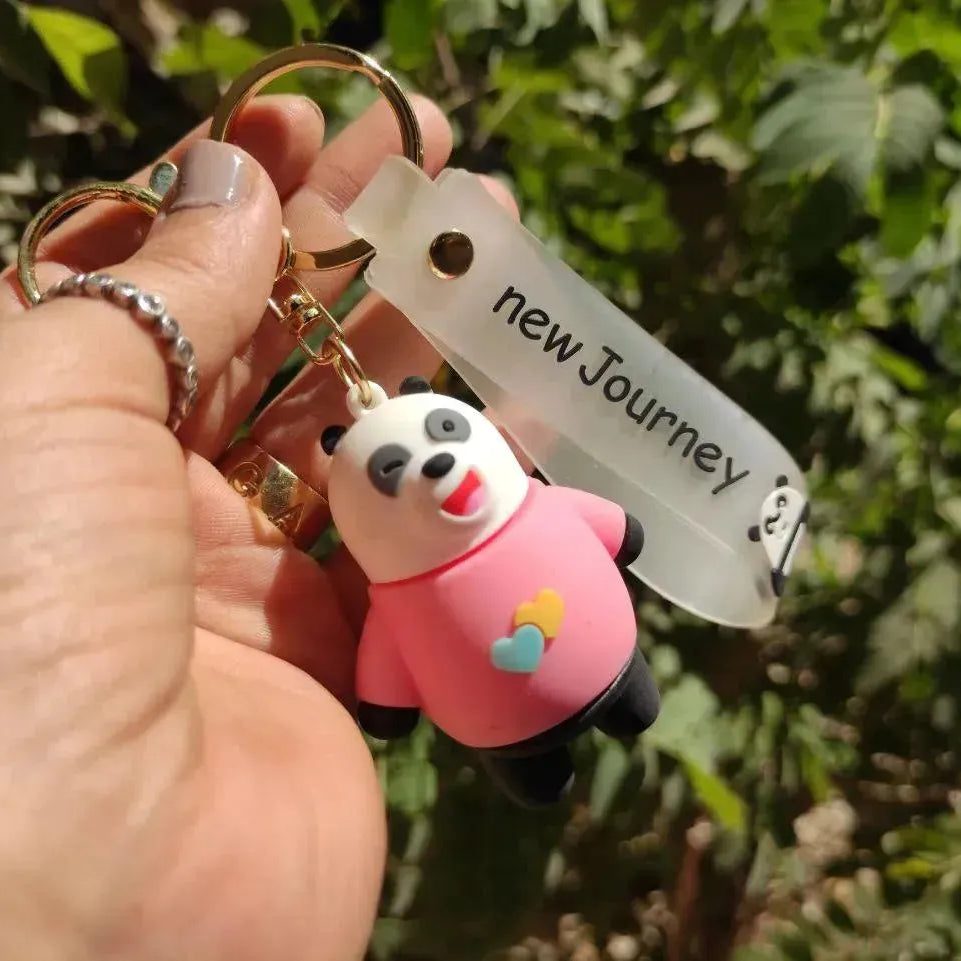 Silicone Keychain-Three Bears - WE PRINT