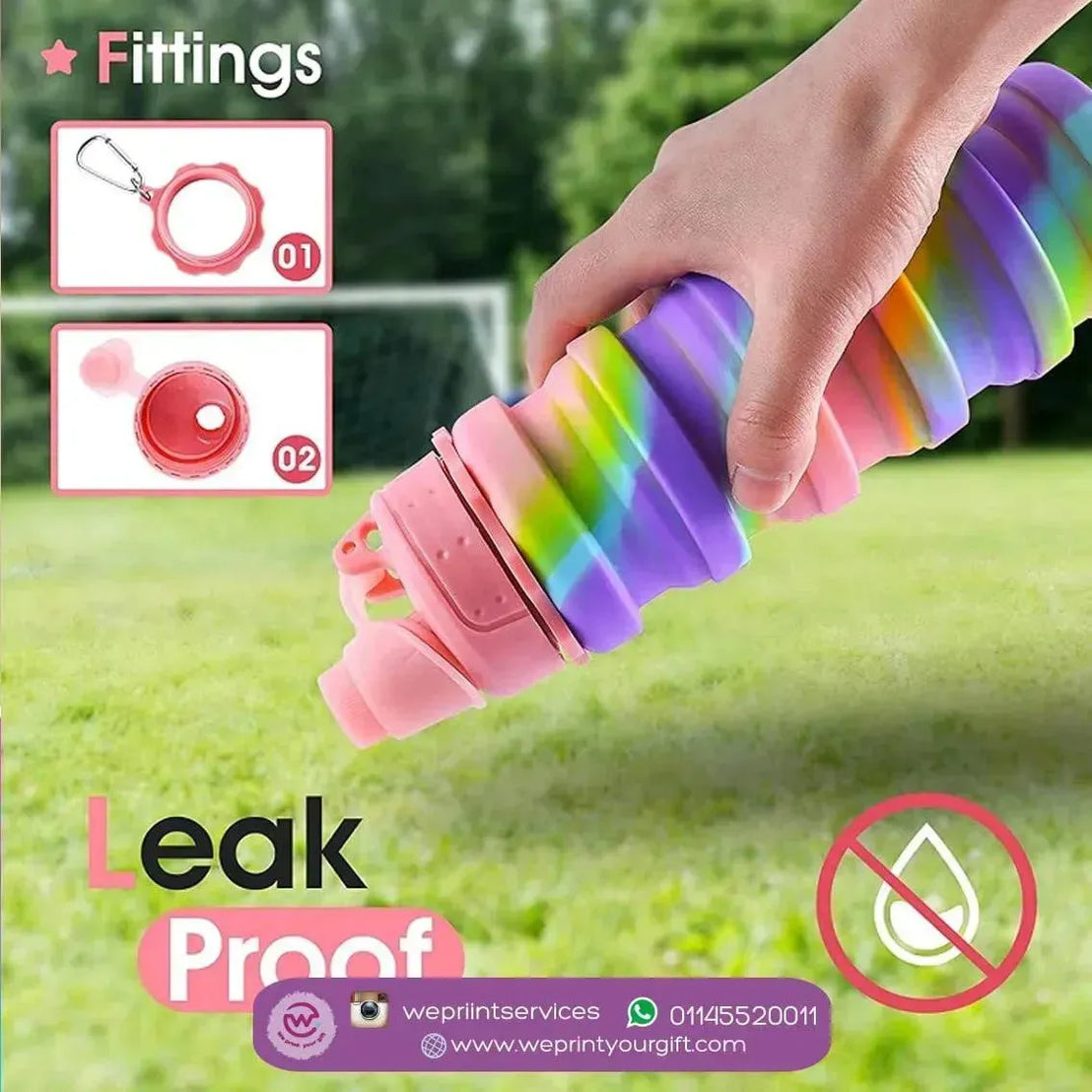 Silicone Water Bottle - WE PRINT