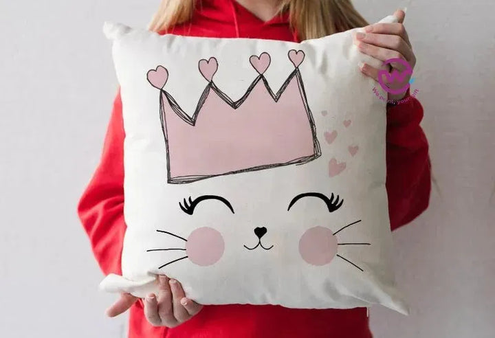 Square Cushion-Cat's - WE PRINT