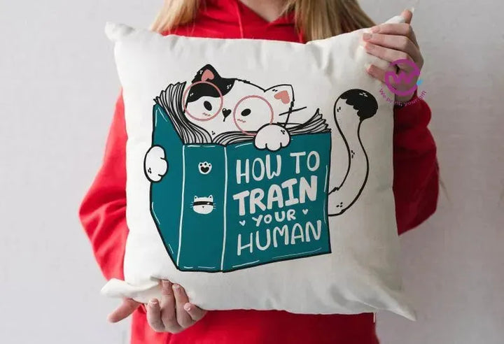 Square Cushion-Cat's - WE PRINT