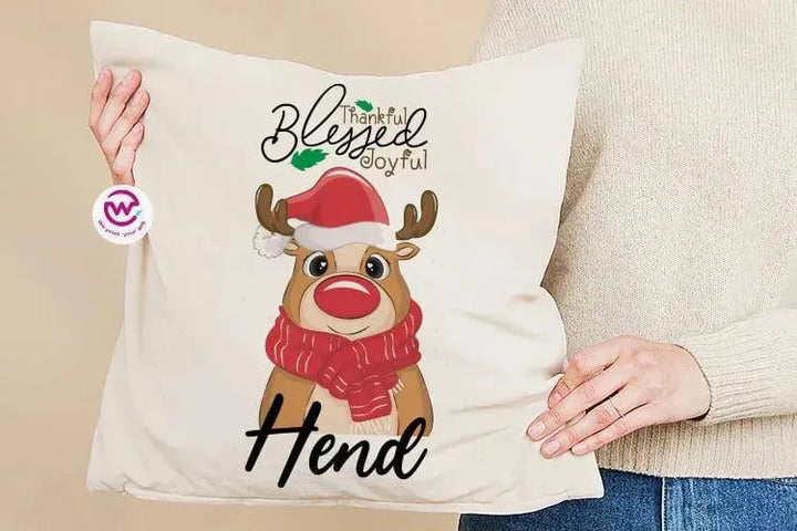 Square Cushion-Christmas - WE PRINT