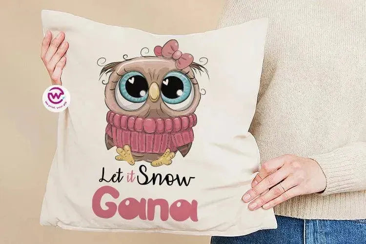 Square Cushion-Christmas - WE PRINT