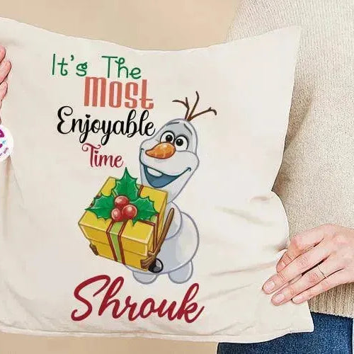 Square Cushion-Christmas - WE PRINT