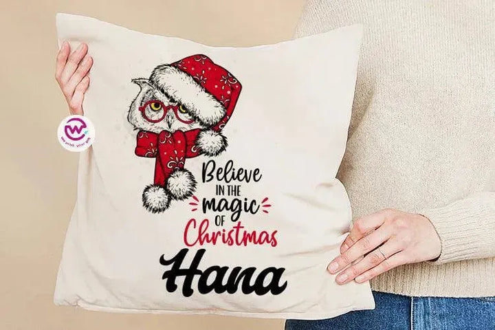 Square Cushion-Christmas - WE PRINT