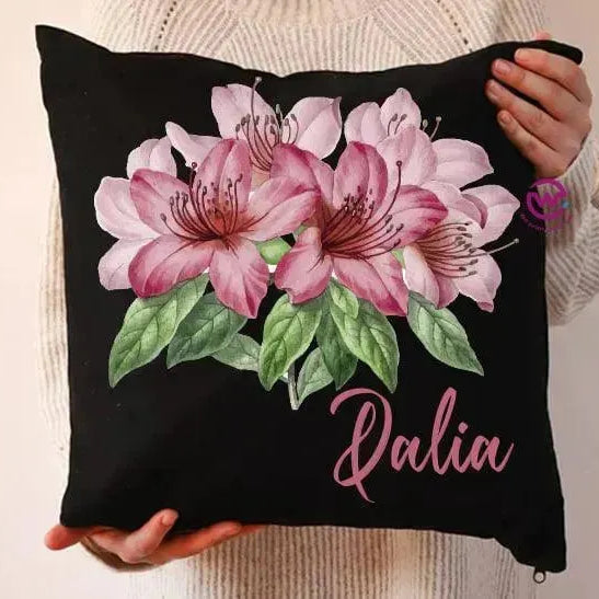 Square Cushion-Floral - WE PRINT