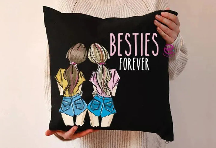 Square Cushion-Friends - WE PRINT