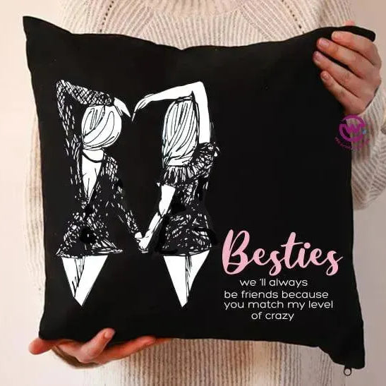 Square Cushion-Friends - WE PRINT