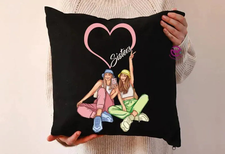 Square Cushion-Friends - WE PRINT