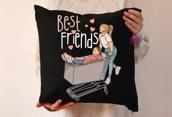 Square Cushion-Friends - WE PRINT